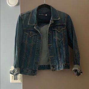 One of a kind Customized denim jacket